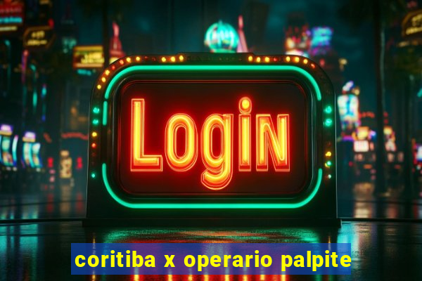 coritiba x operario palpite